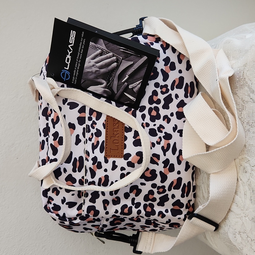 Lokass Animal Print Insulated Lunch Tote Bag New - Picture 7 of 12